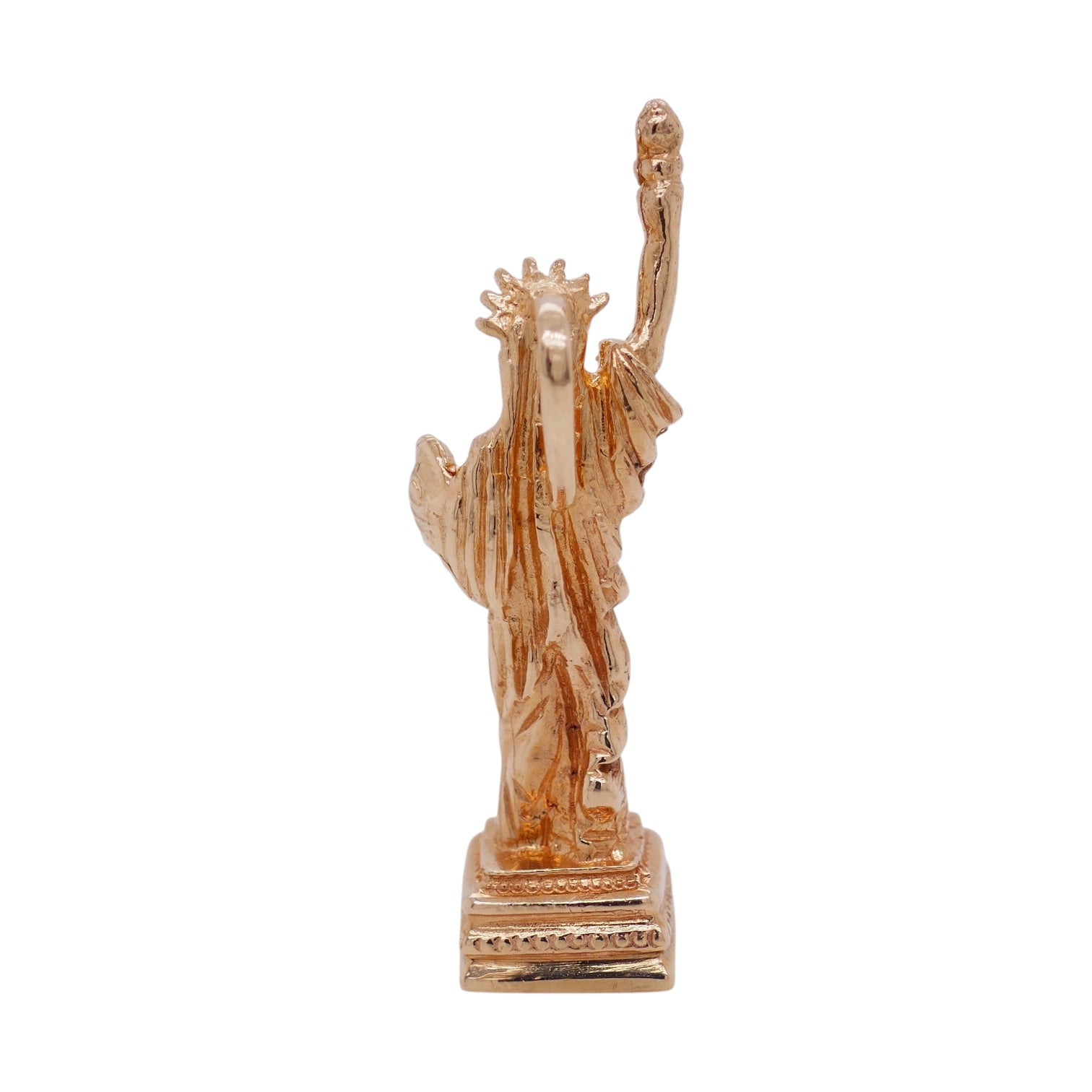 Vintage 14K Gold Statue Of Liberty Charm