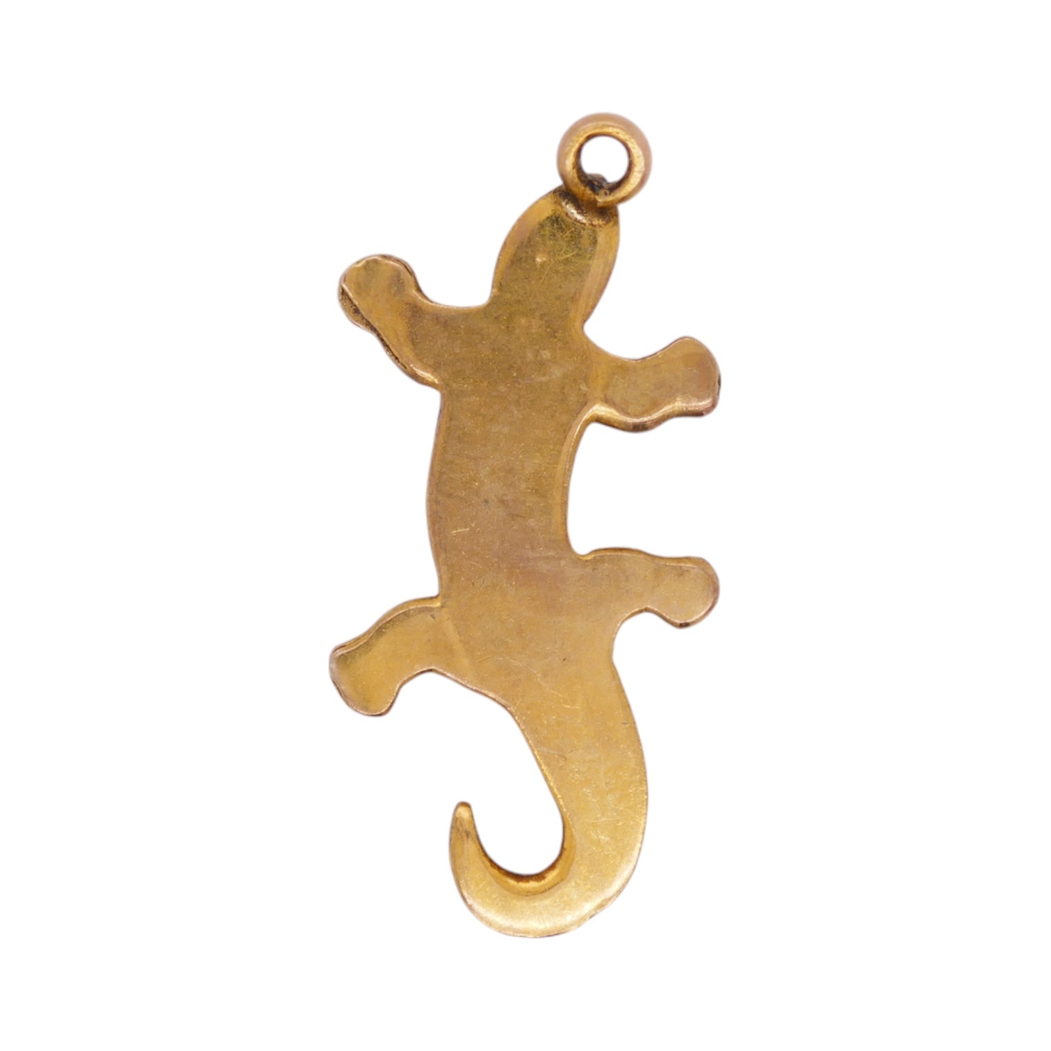 Vintage 14K Gold Lizard Charm