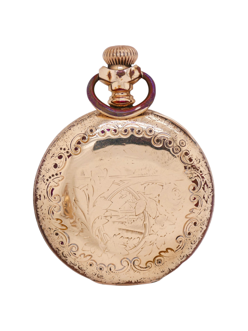 Antique 14k Gold Elgin Pocket Watch