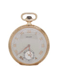 Antique 14k Gold Gruen Pocket Watch