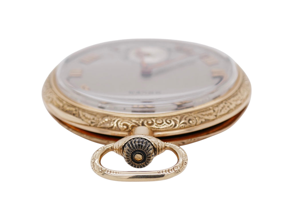 Antique 14k Gold Gruen Pocket Watch