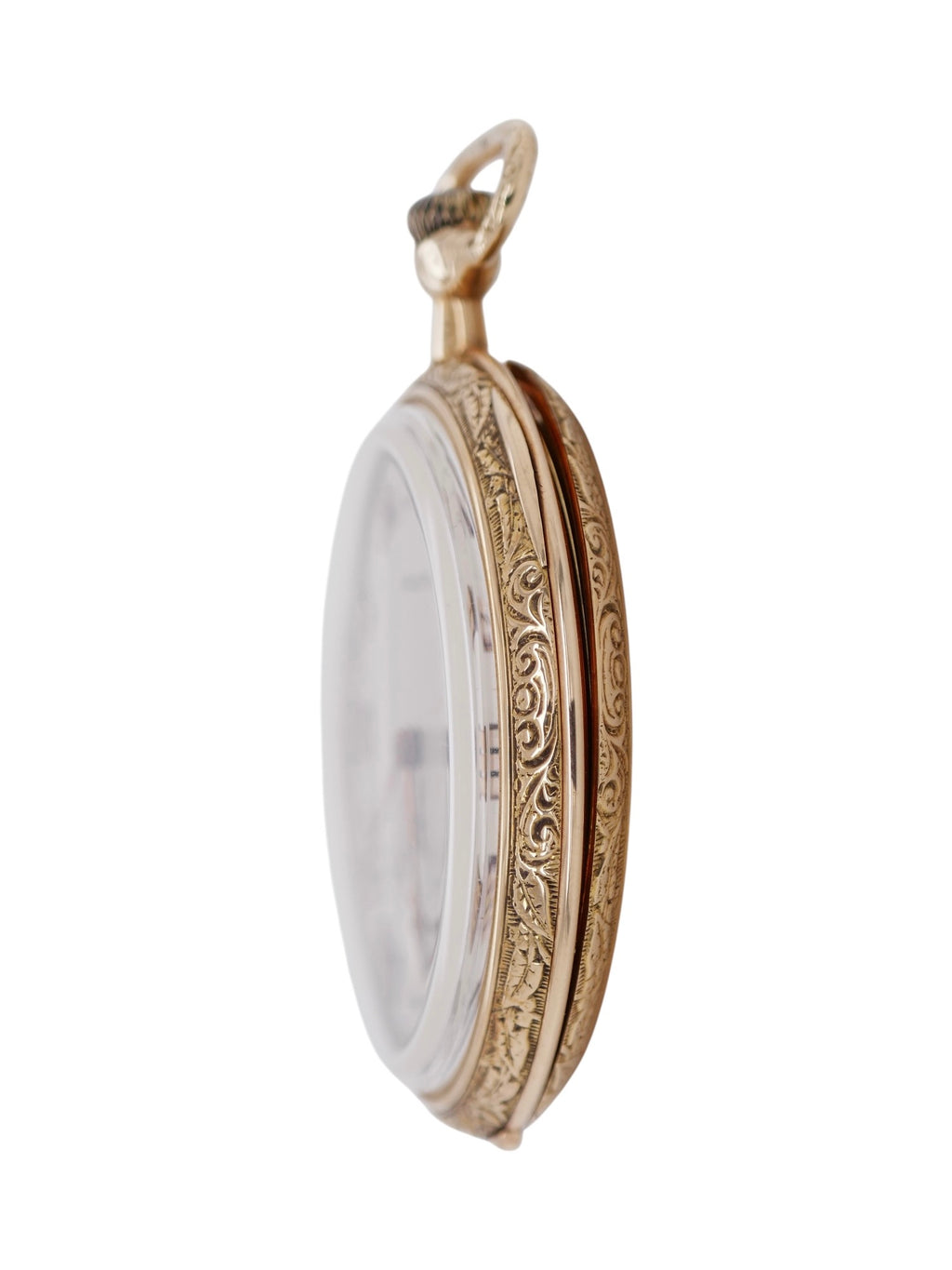 Antique 14k Gold Gruen Pocket Watch