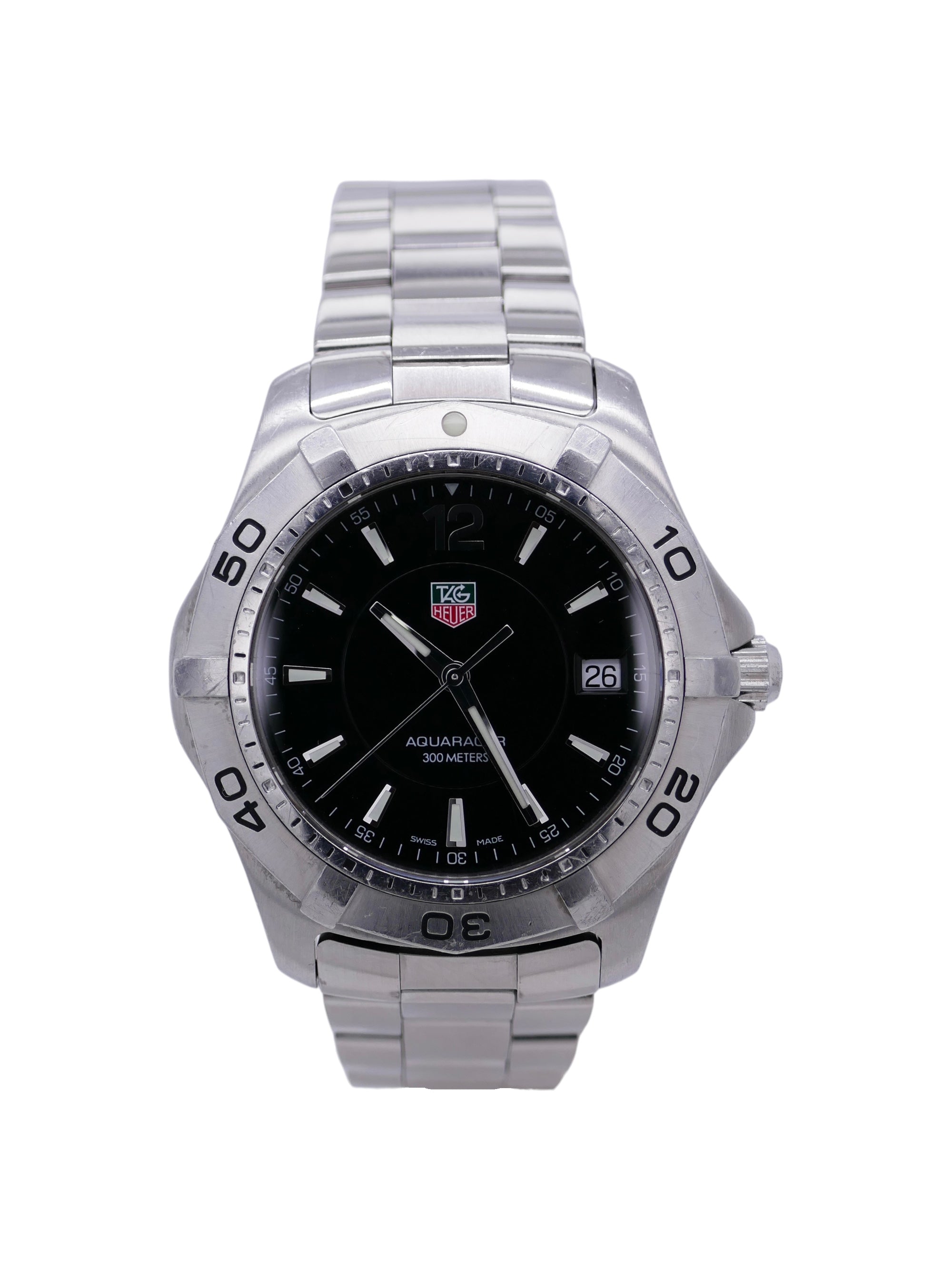 TAG Heuer WAF1110 Aquaracer Stainless Steel Watch