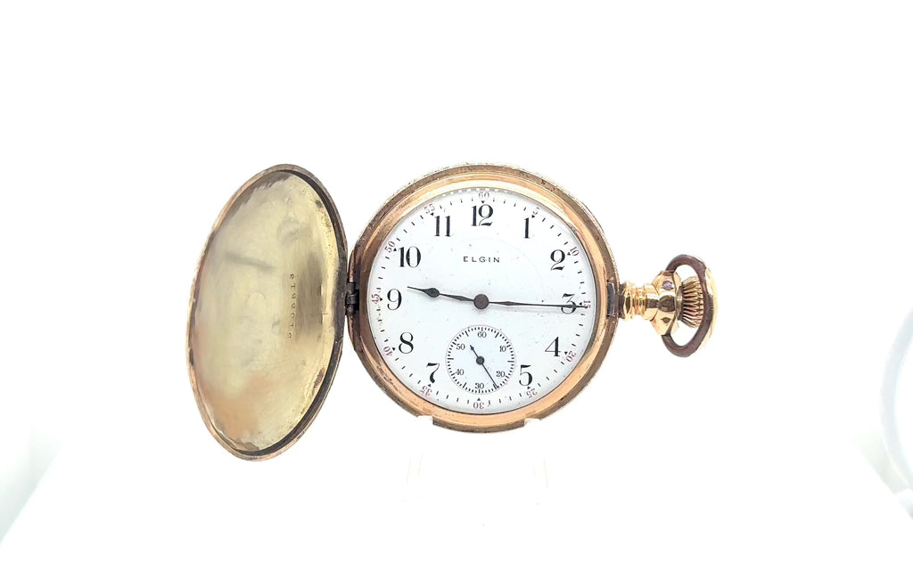 Antique 14k Gold Elgin Pocket Watch