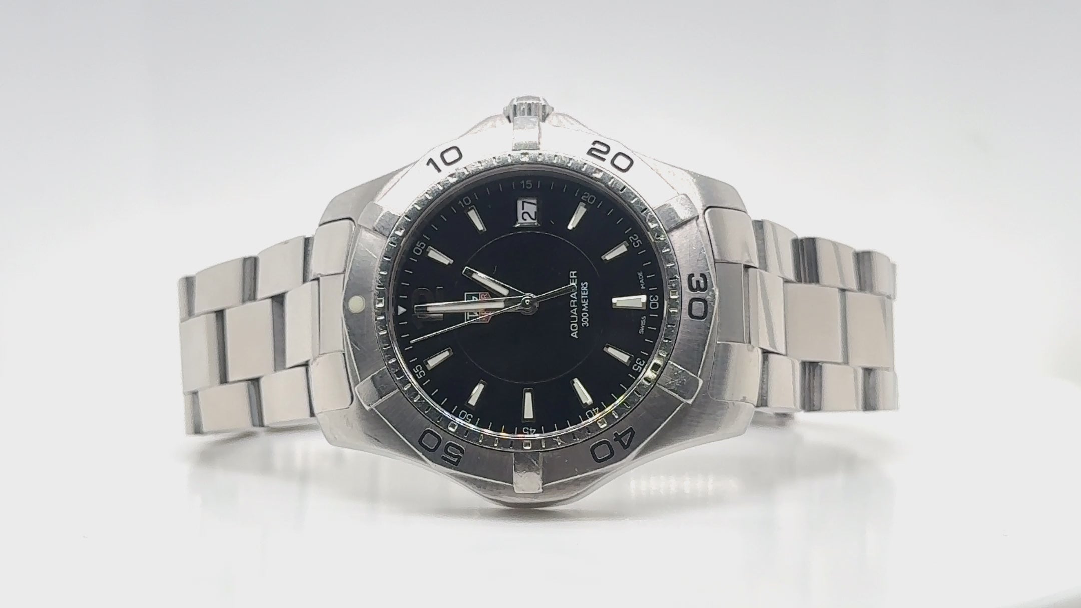 TAG Heuer WAF1110 Aquaracer Stainless Steel Watch