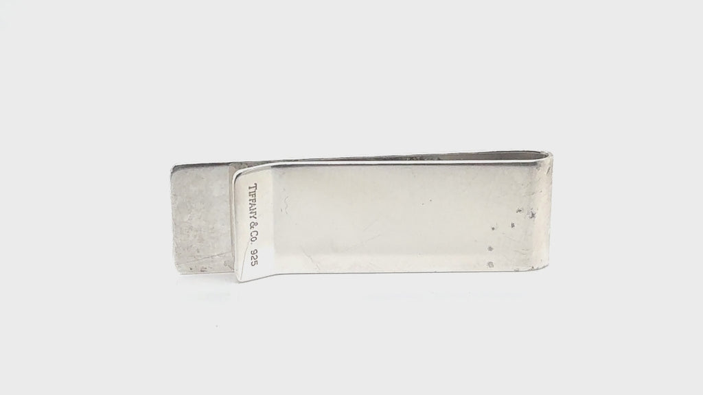 Tiffany & Co. Sterling Silver Money Clip 2.25 in