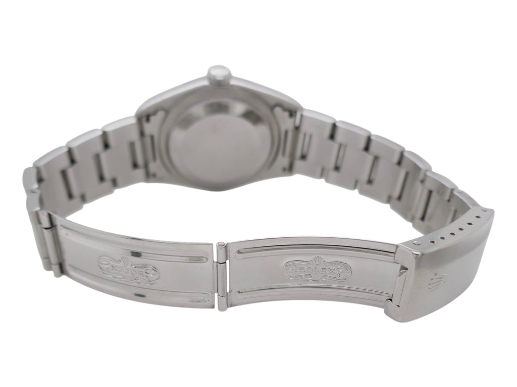 1999 Rolex Datejust 16200 Stainless Steel Band & Rhodium Dial with Box & Papers