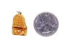 Vintage 14K Yellow Gold Grand Piano Charm