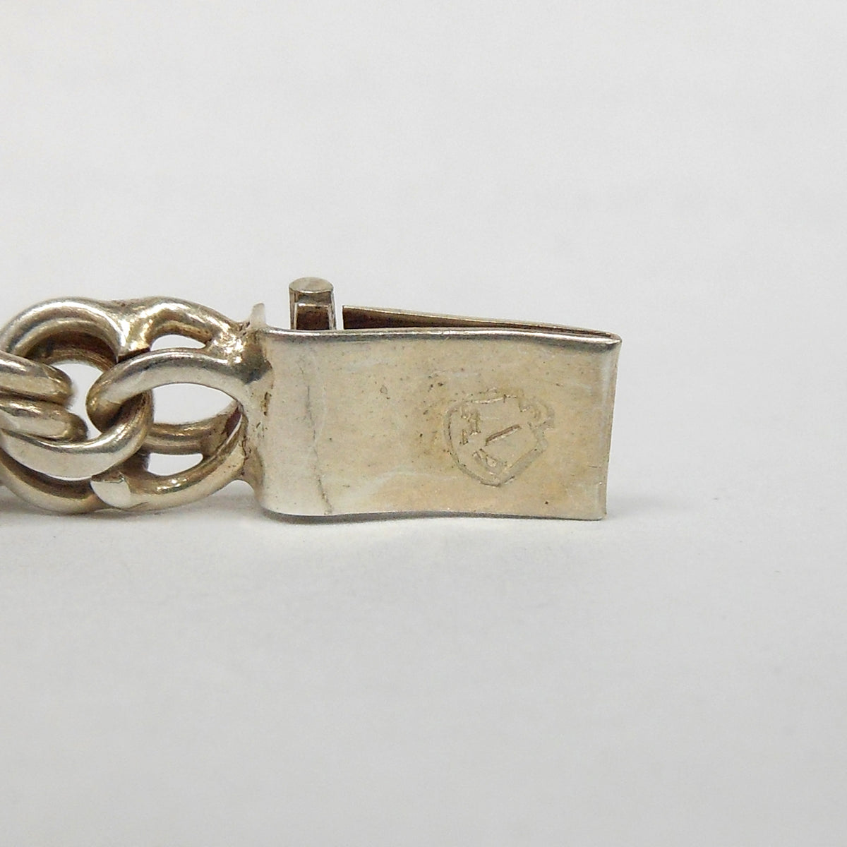 Vintage Sterling Silver Charm Bracelet with 8 Charms