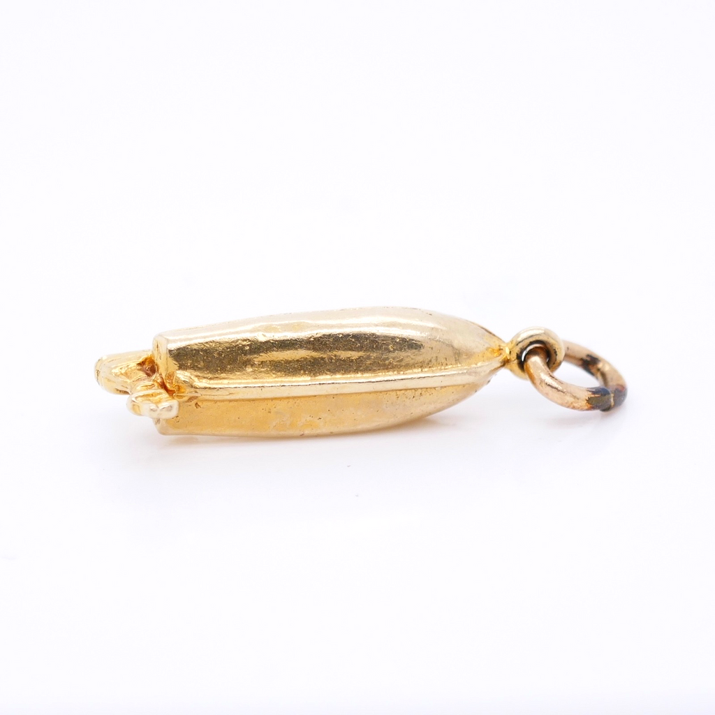 Vintage 14K Gold Boat Charm