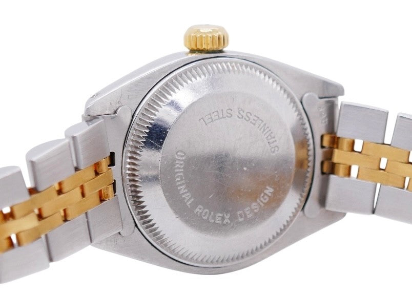 1982 Rolex Oyster Perpetual Datejust 6917 18k Yellow Gold & Stainless Steel