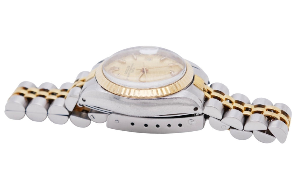 1982 Rolex Oyster Perpetual Datejust 6917 18k Yellow Gold & Stainless Steel