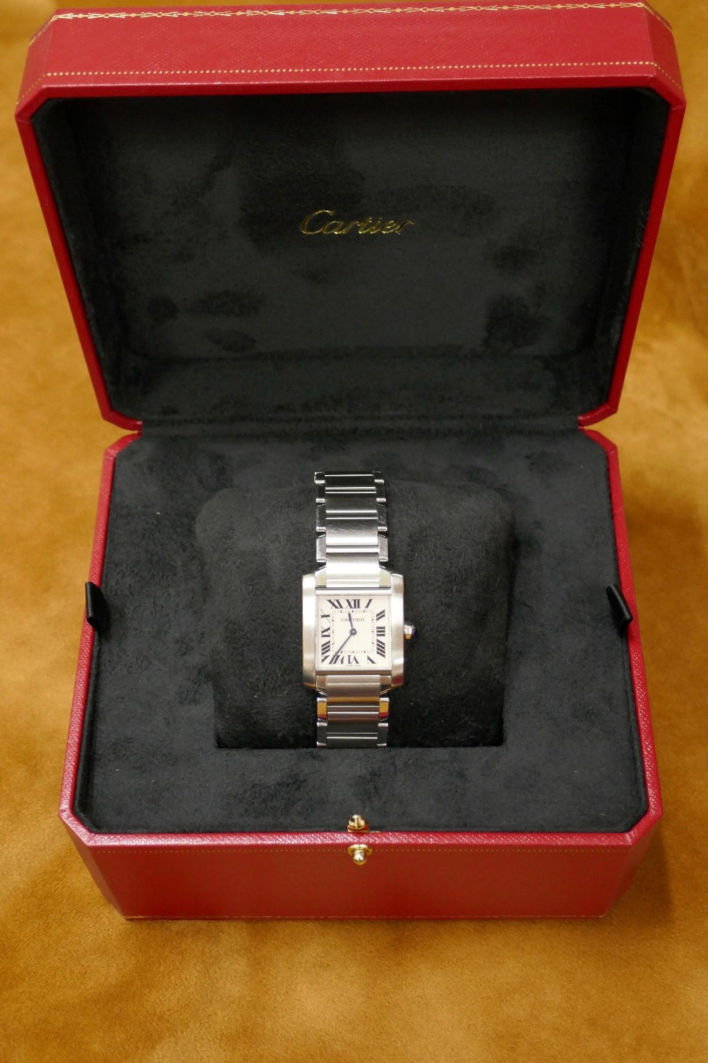 Cartier Tank Francaise Stainless Steel Watch