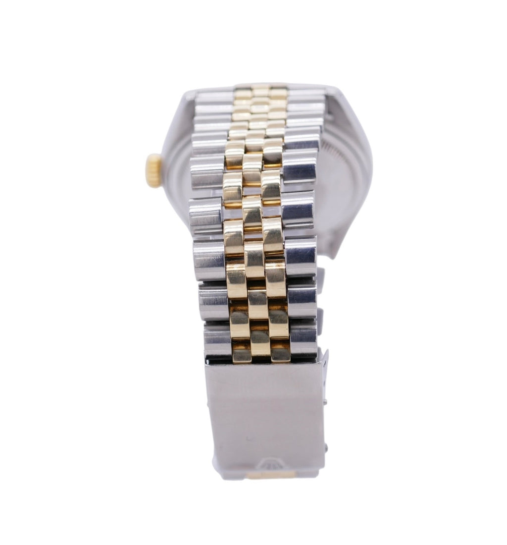 1979 Oyster Perpetual Date Just 16013 Rolex Watch 18k Gold & Stainless Steel