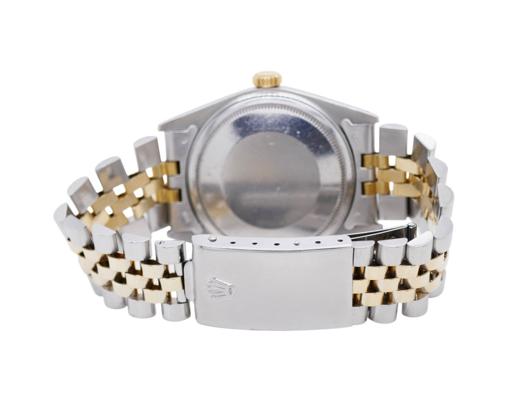 1979 Oyster Perpetual Date Just 16013 Rolex Watch 18k Gold & Stainless Steel