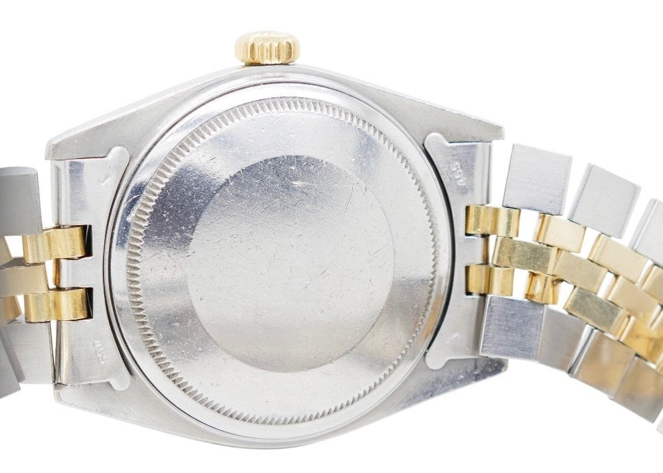 1979 Oyster Perpetual Date Just 16013 Rolex Watch 18k Gold & Stainless Steel