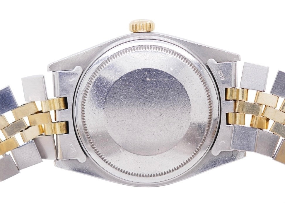 1979 Oyster Perpetual Date Just 16013 Rolex Watch 18k Gold & Stainless Steel