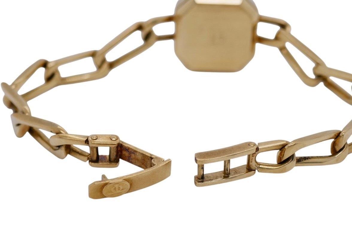 Vintage Baume & Mercier Genève 14K Gold Ladies Watch Octagonal Case 7.48 in