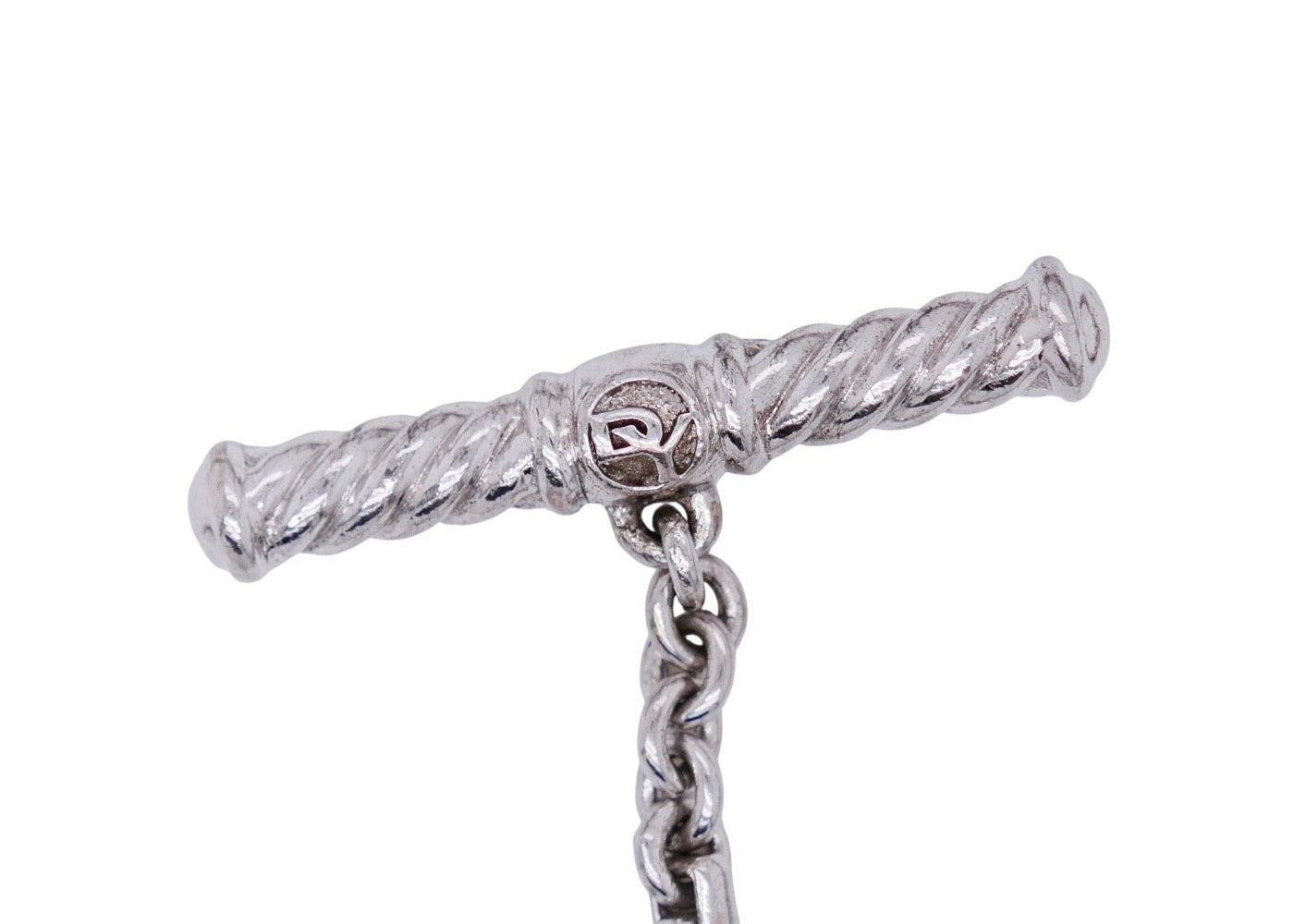 David Yurman Diamond Infinity Station Necklace 44" Discontinued Item