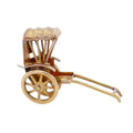Vintage 14k Gold Buggy Charm