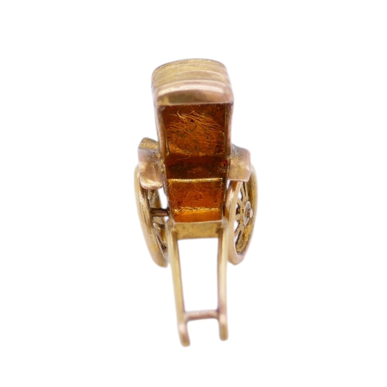 Vintage 14k Gold Buggy Charm