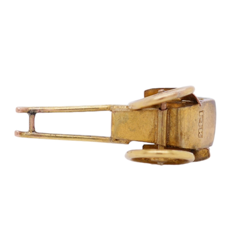 Vintage 14k Gold Buggy Charm
