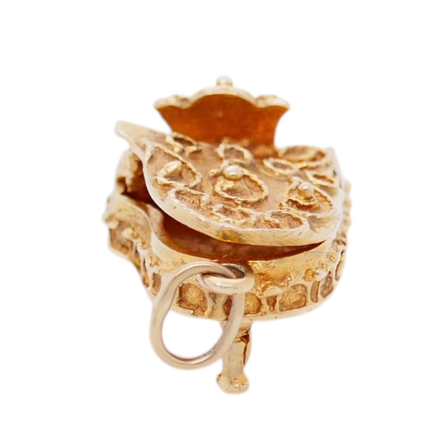 Vintage 14K Yellow Gold Grand Piano Charm