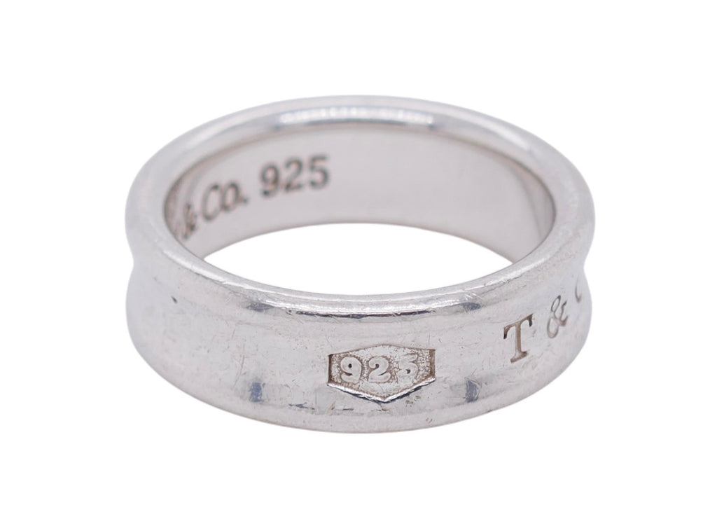 Tiffany & Co. 1837 Collection Sterling Silver Ring Size 8