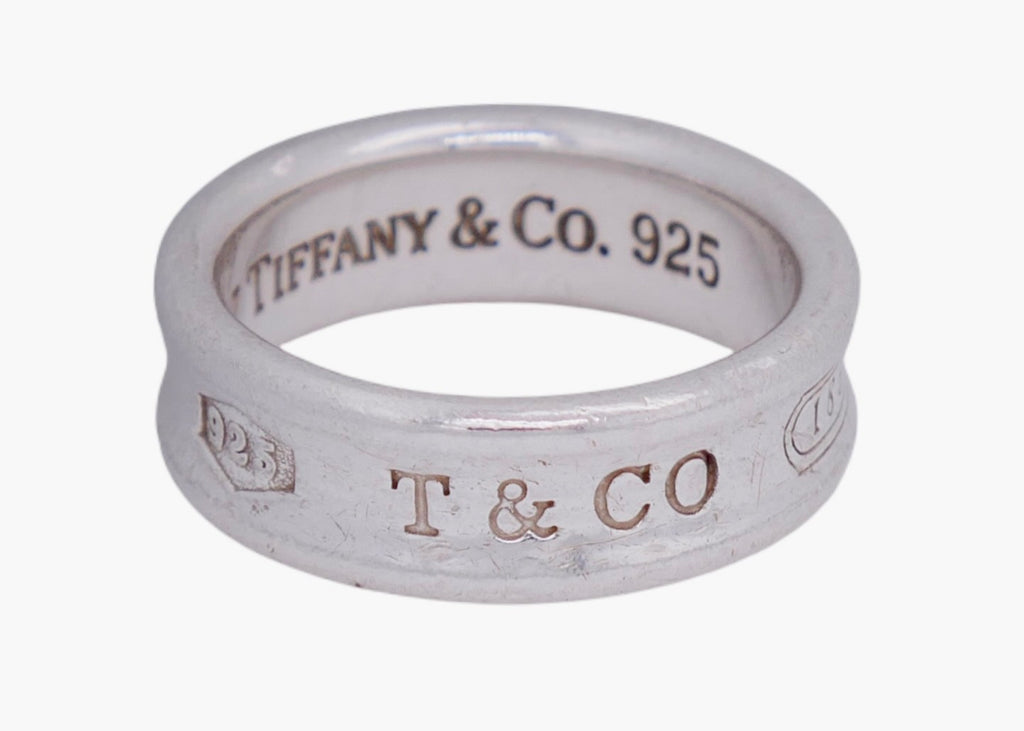 Tiffany & Co. 1837 Collection Sterling Silver Ring Size 8