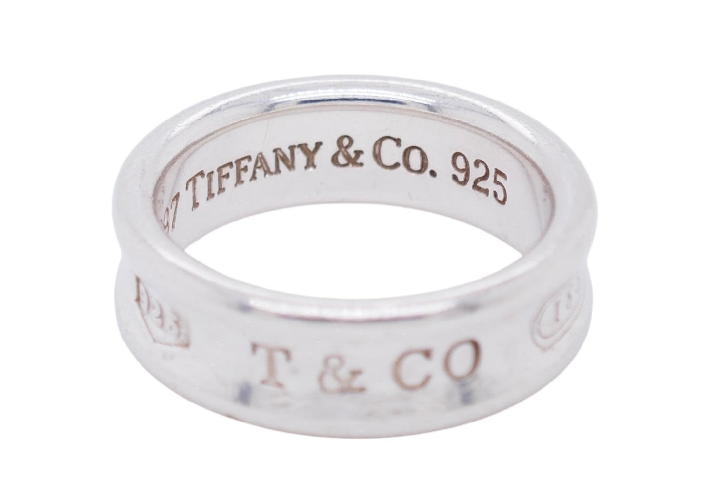 Tiffany & Co. 1837 Collection Sterling Silver Ring Size 8