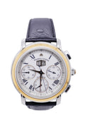 Maurice Lacroix Flyback Chronograph 15827 Watch 18K Gold Bezel Display Caseback