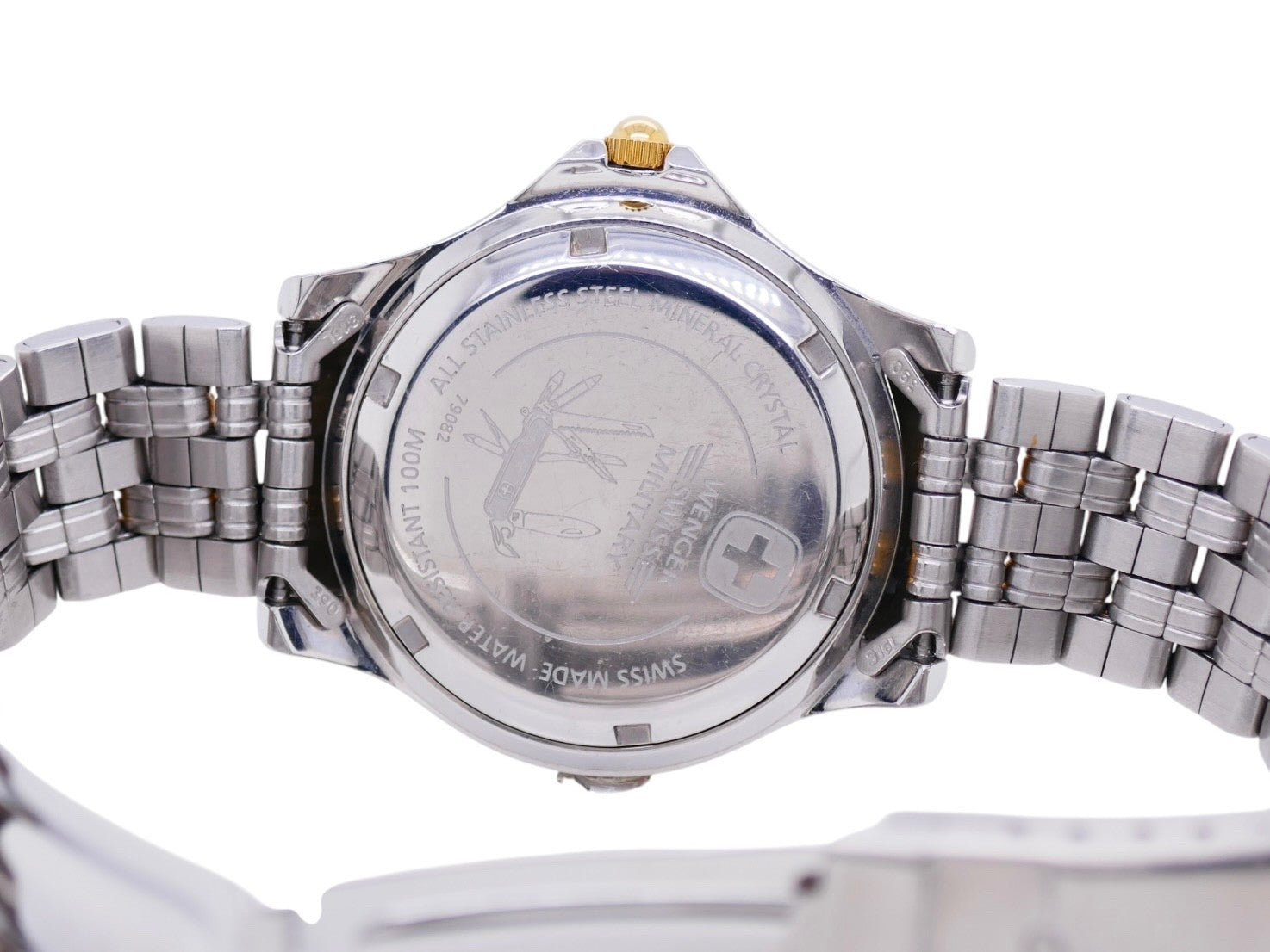 Wenger Swiss Military Two-Tone Stainless Steel Mens Watch