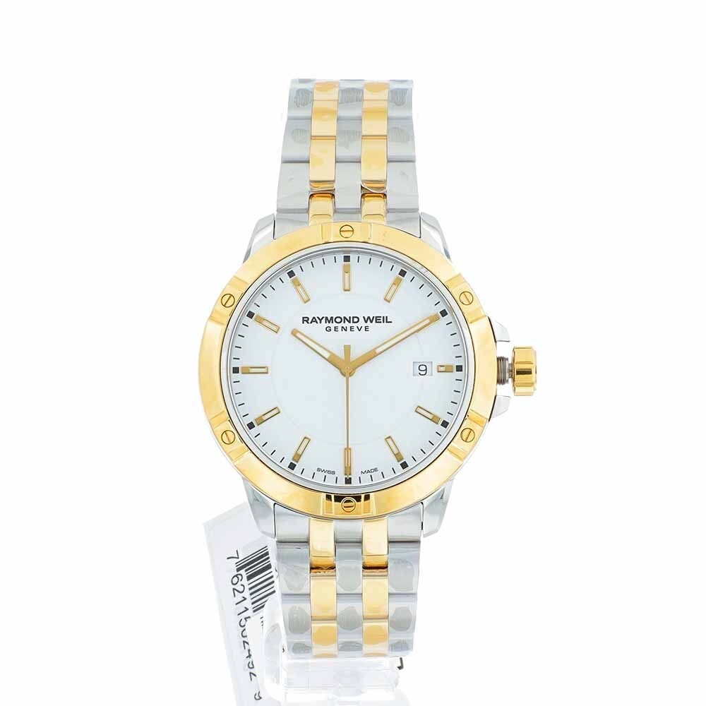 Men's Raymond Weil Tango 41mm Stainless Steel and Gold PVD Coated Bracelet