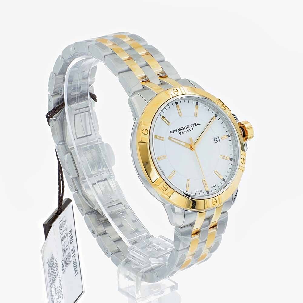 Men's Raymond Weil Tango 41mm Stainless Steel and Gold PVD Coated Bracelet